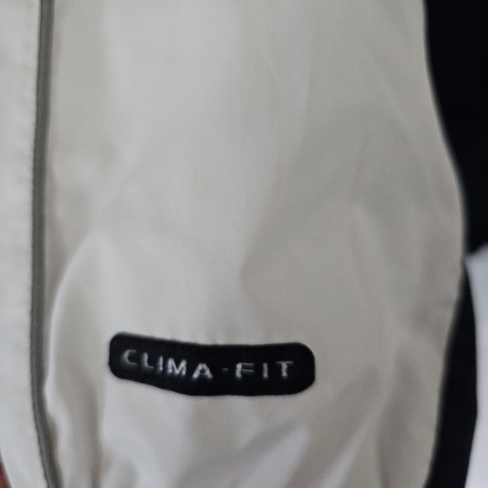 Nike Black and White Windbreaker Jacket with Reflective Trim - Picture 4 of 4